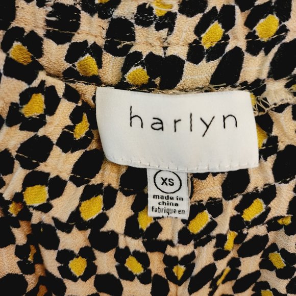 Harilyn by Anthropologie Wide Leg Geo Palazzo Print Pants Size XS - Picture 6 of 11